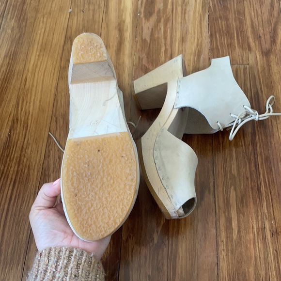 Bryr clogs in bone - Picture 3 of 4